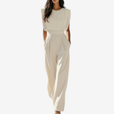 Juliette | Ensemble fluide élégant avec taille marquée et coupe minimaliste