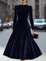 Robe Midi en Velours