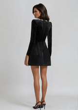 Mini abito in velluto Valentina