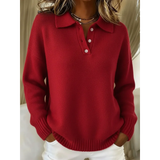 Marceline™ | Pull polo doux