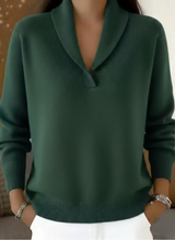 Séverine™ | Pull élégant à col V