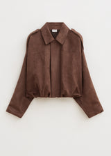 Camille™ | Veste Cropped en Suède