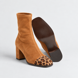 BOTTINES CHIC EN DAIM
