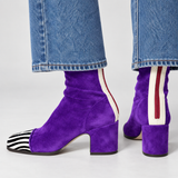 BOTTINES CHIC EN DAIM