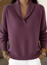 Séverine™ | Pull élégant à col V