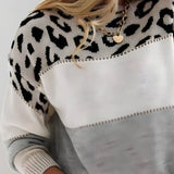 Cheyenneâ„¢ | Maglione in lana con stampa leopardata