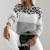Cheyenneâ„¢ | Maglione in lana con stampa leopardata