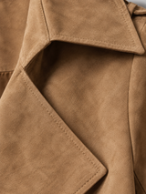 Robe western effet suédine à franges — Audacieuse élégante