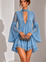 Camille™ | Robe courte élégante en dentelle