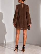 Camille™ | Robe courte élégante en dentelle