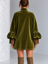Margaux™ | Pull oversize élégant à détails léopard
