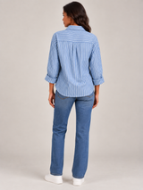 Ninon™ | Chemise rayée avec boutons
