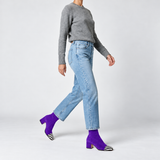 BOTTINES CHIC EN DAIM