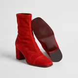 BOTTINES CHIC EN DAIM