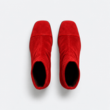 BOTTINES CHIC EN DAIM