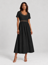 Mireille™ | Robe longue en coton