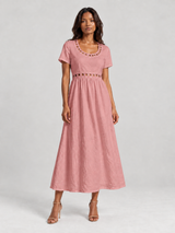 Mireille™ | Robe longue en coton