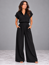 Aveline | Ensemble élégant avec chemise et jupe longue fluide