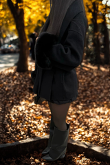 Manica del cappotto di pelliccia