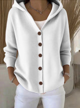 Rosalie™ | Veste en tricot avec capuche