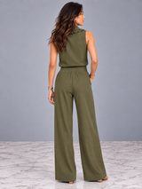 Chloé | Ensemble élégant avec haut et pantalon large