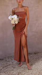 ALYA | ABITO LUNGO IN RASO