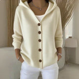 Rosalie™ | Veste en tricot avec capuche