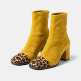 BOTTINES CHIC EN DAIM