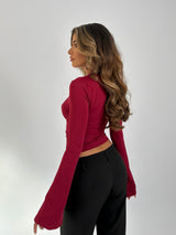 NORDIQUE CHIC – HAUT EN DENTELLE