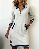 Séverine™ | Robe à manches longues