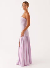 CLARA | ROBE LONGUE BUSTIER FLUIDE