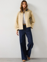 Eliseâ„¢ | Giacca senza tempo con colletto a contrasto