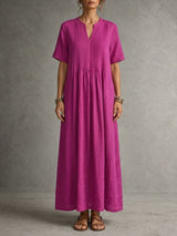 Colette™ | Robe plissée sculptante