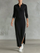 Élégance Sport-Chic | Robe Longue Moderne