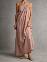 Geneviève | Robe Longue Drapée