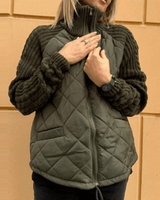 Giacca in pile lavorato a maglia Victoria: calore, morbidezza ed eleganza