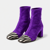 BOTTINES CHIC EN DAIM