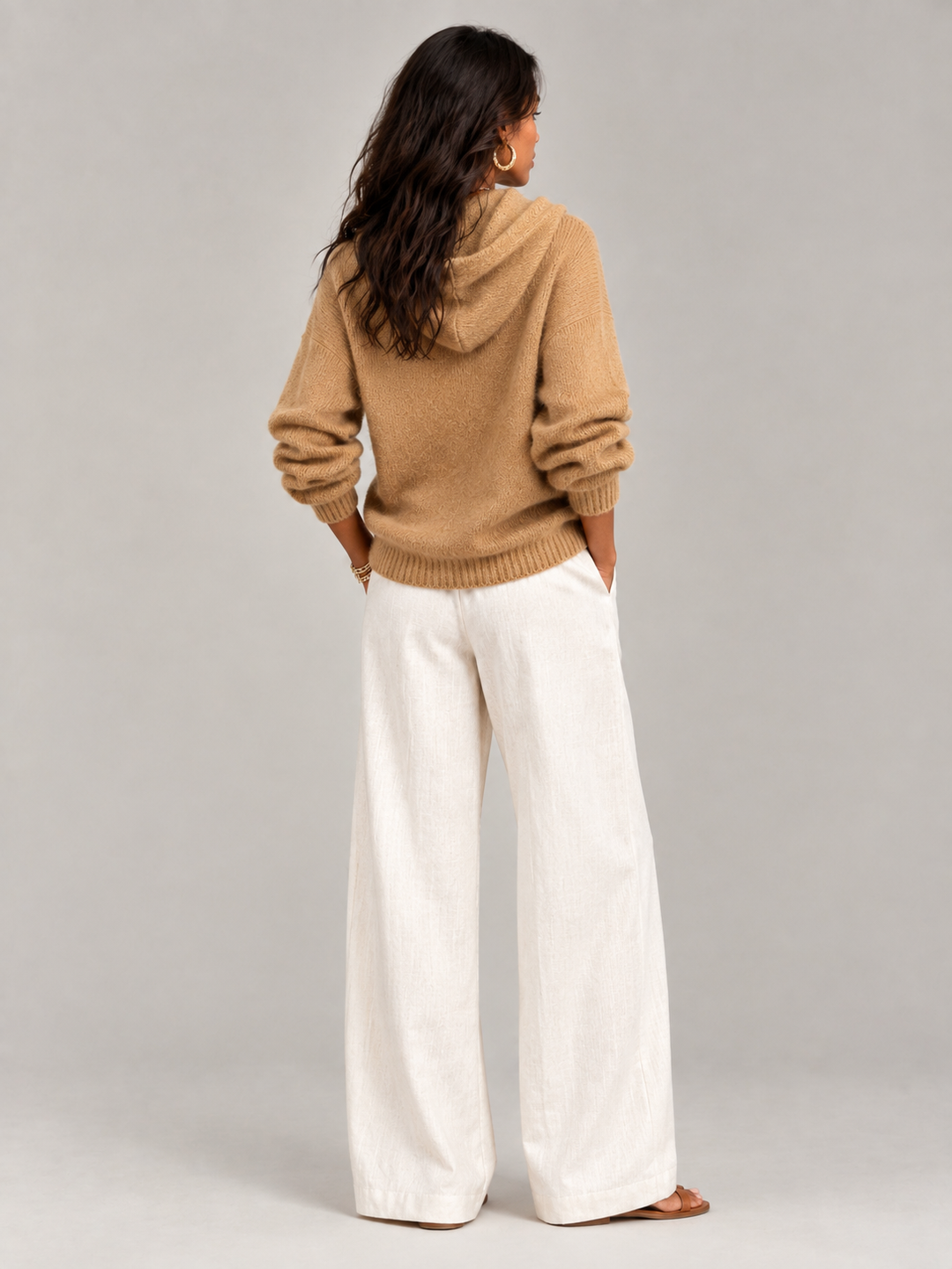 Bonnie™ | Hooded Knit Cardigan with Buttons