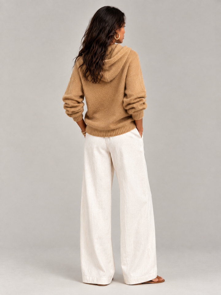 Bonnie™ | Hooded Knit Cardigan with Buttons