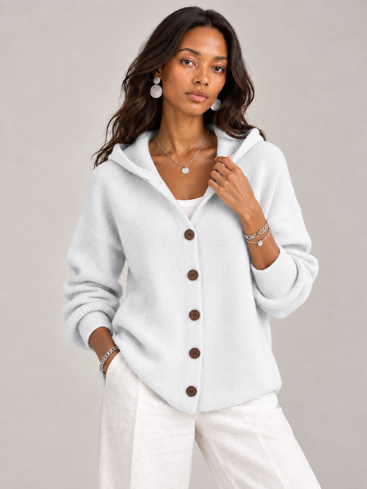 Rosalind™ | Hooded Knit Cardigan