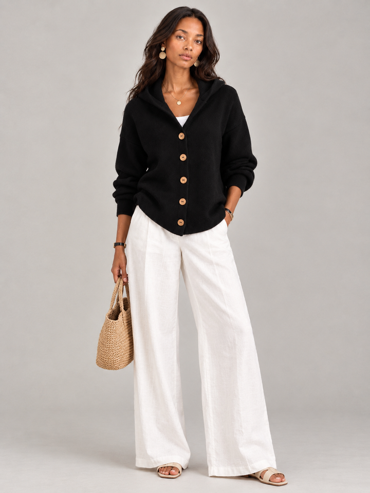 Rosalind™ | Hooded Knit Cardigan