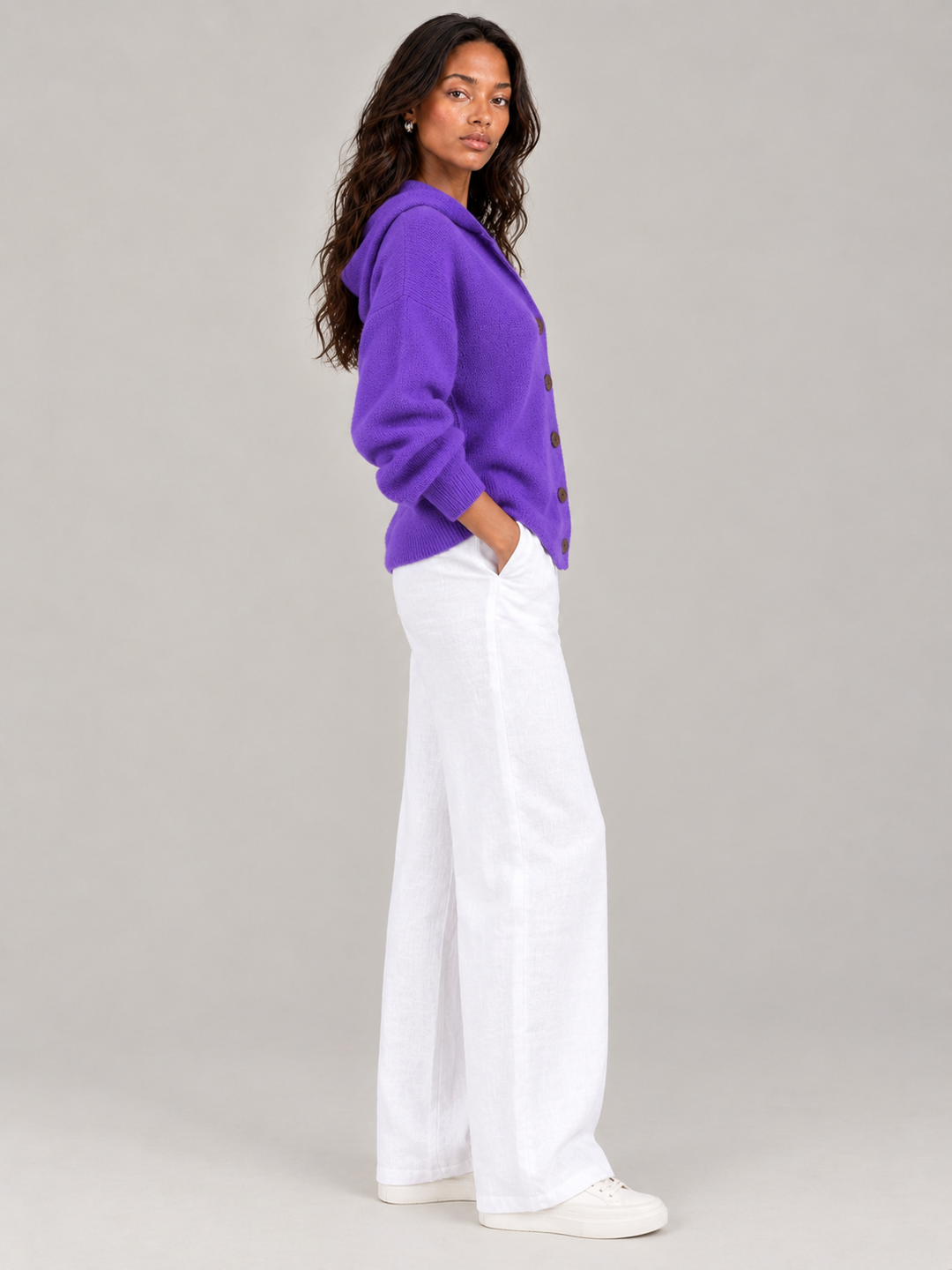 Rosalind™ | Hooded Knit Cardigan