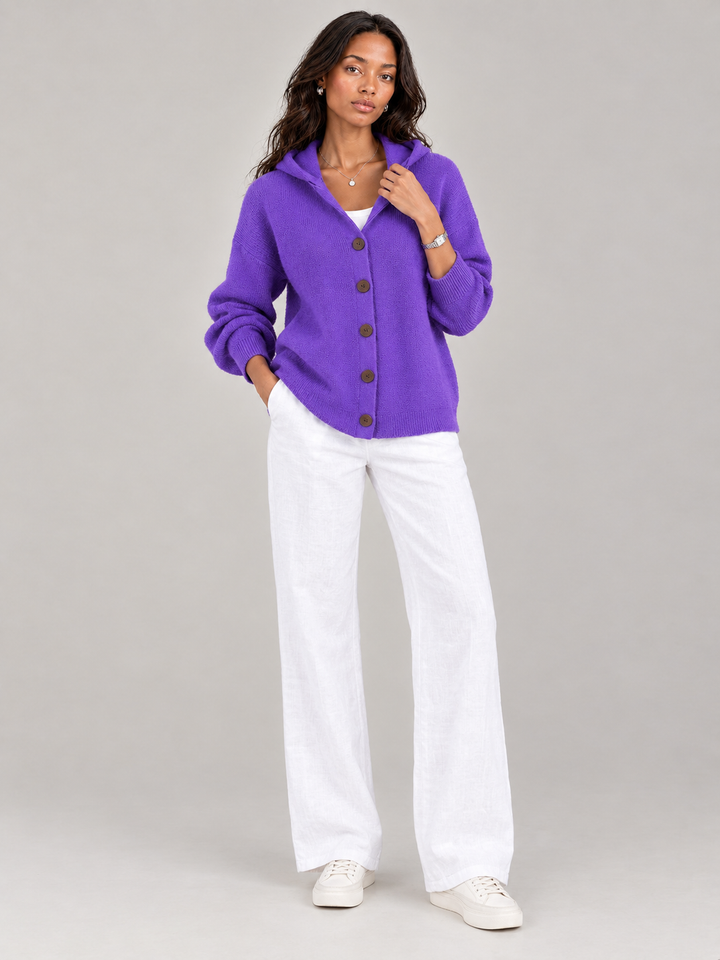 Rosalind™ | Hooded Knit Cardigan