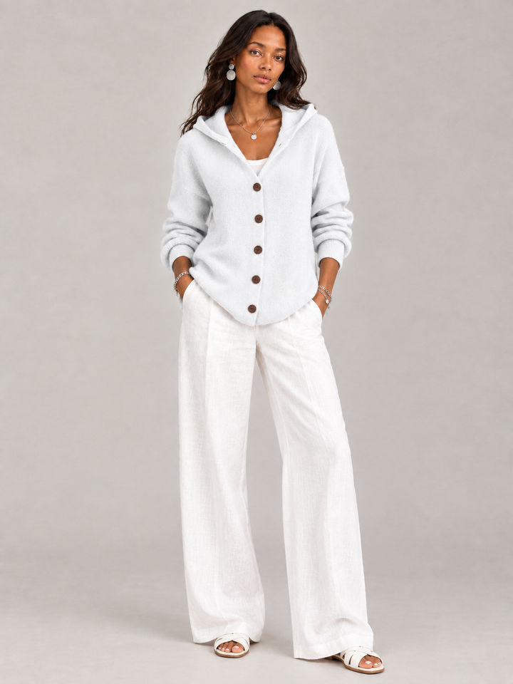 Rosalind™ | Hooded Knit Cardigan