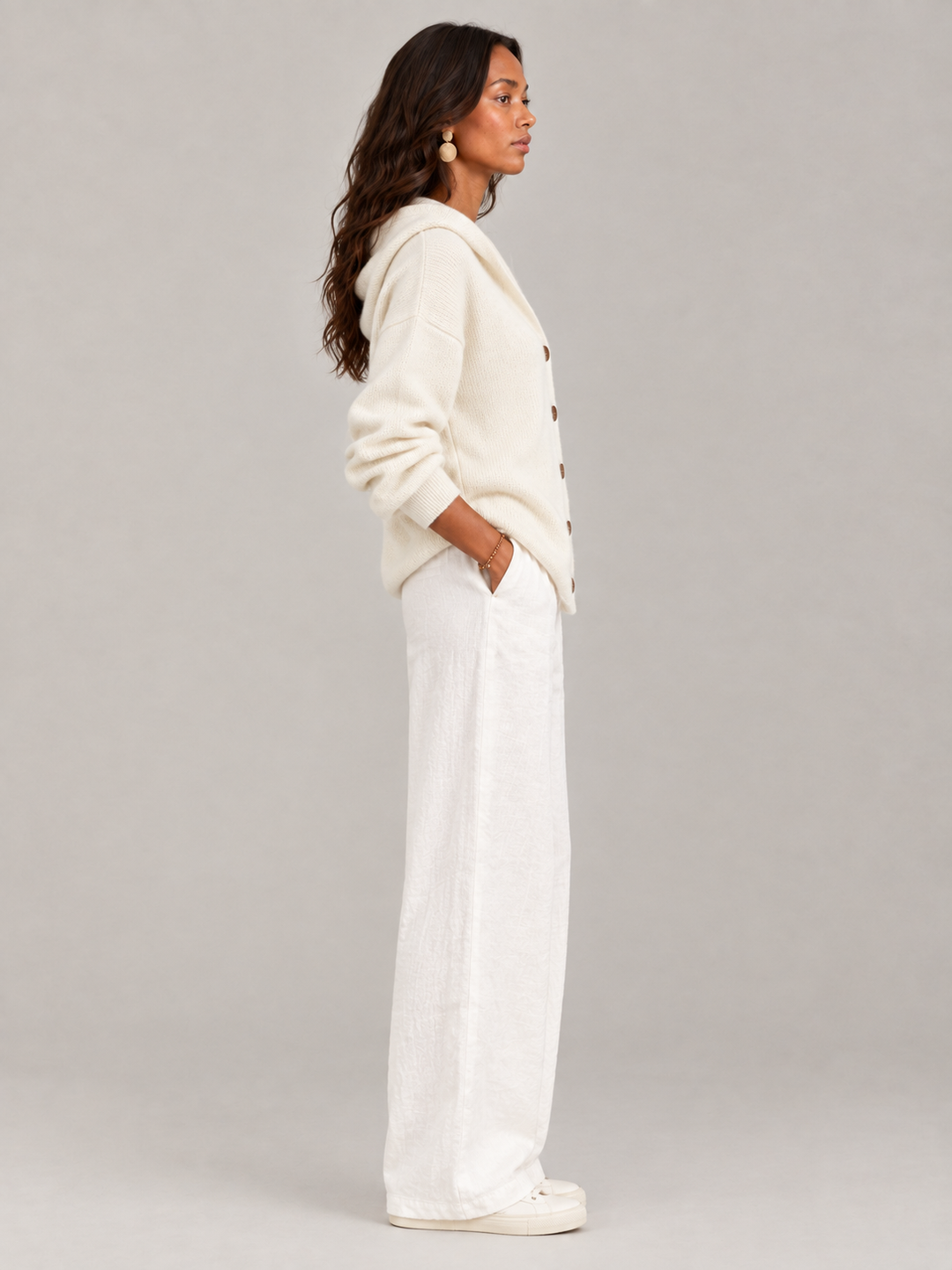 Rosalind™ | Hooded Knit Cardigan