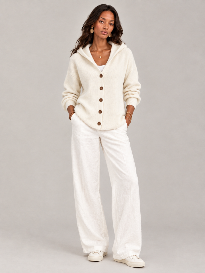 Rosalind™ | Hooded Knit Cardigan