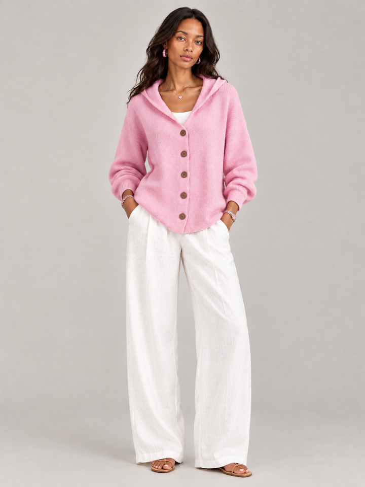 Rosalind™ | Hooded Knit Cardigan