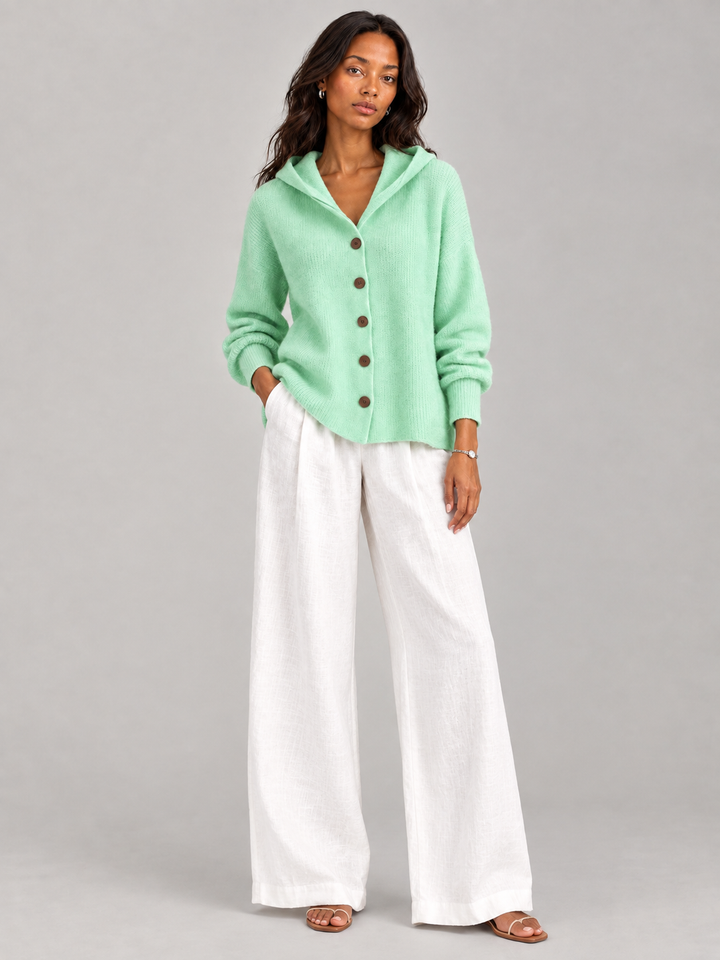 Rosalind™ | Hooded Knit Cardigan