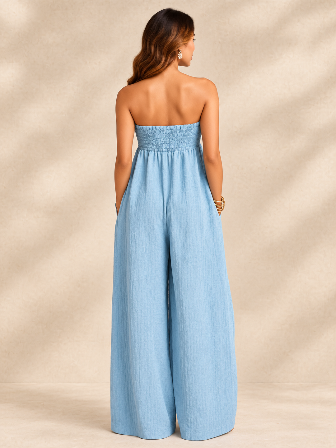 Leah | Flowing Comfortable Summer Jumpsuit