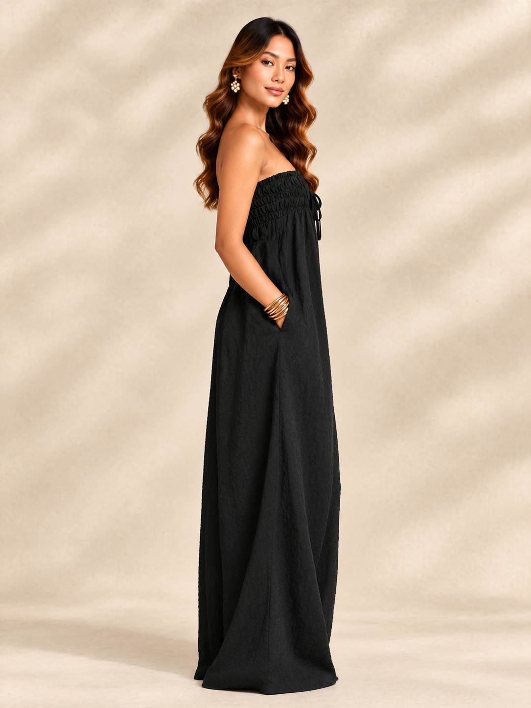 Leah | Flowing Comfortable Summer Jumpsuit
